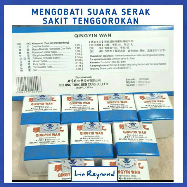 OBAT HERBAL UNTUK SUARA SERAK & SAKIT TENGGOROKAN XOD