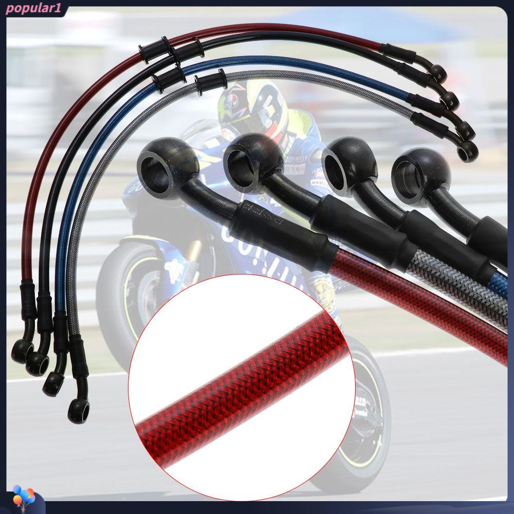 Populer Jalur Rem Sepeda Motor Braided Radiator Tube Selang Oli 500mm Sampai 2200mm