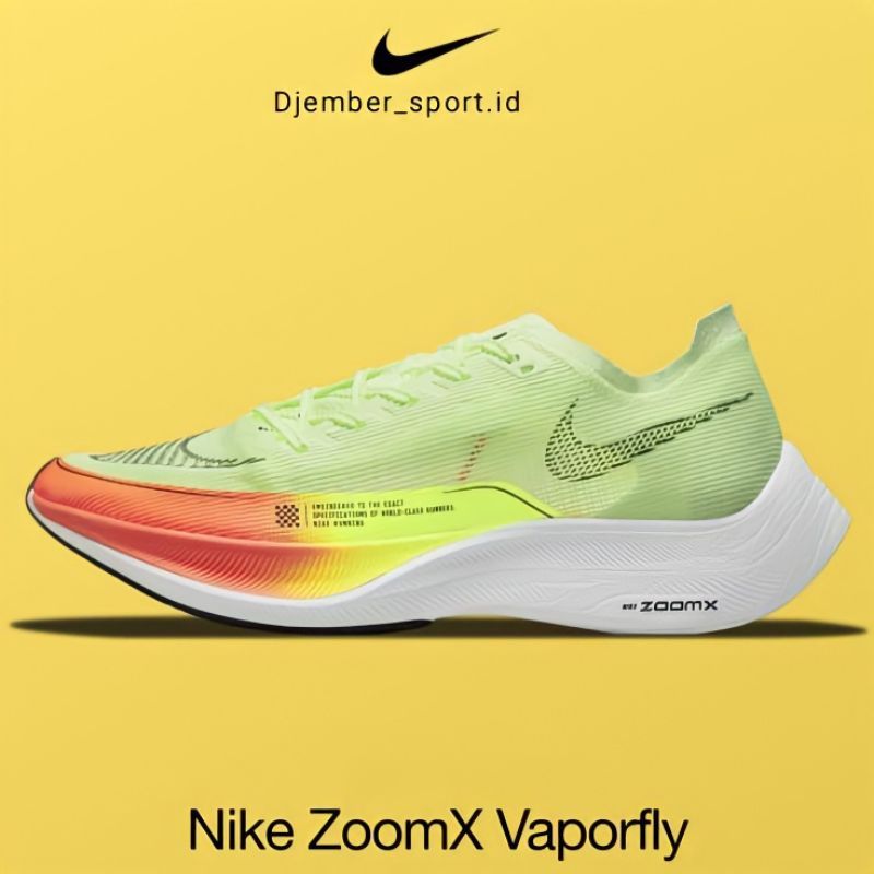 SEPATU RUNNING PRIA NIKE ZOOM VAPORFLY NEXT% BISA COD