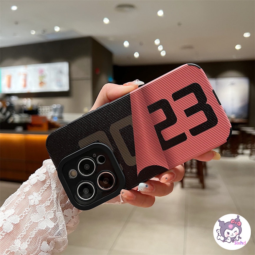 IPHONE Kompatibel Untuk Iphone14 13 12 11 Pro Max SE 2020 X Xr Xs Max8 7 Plus Kreatif Fashion Angka Perlindungan Tahan Guncangan Casing Ponsel Lembut Silicon Cover XJJJJ