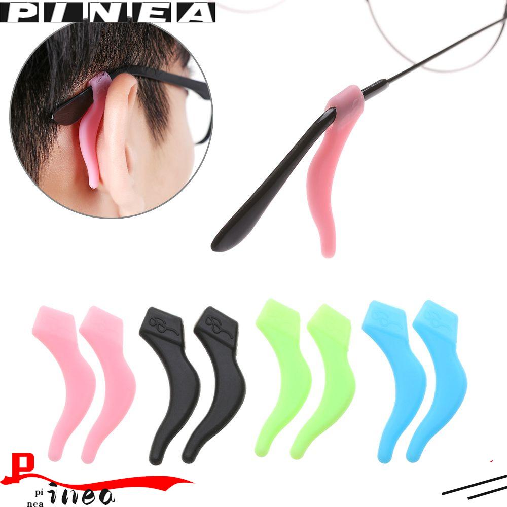 Nanas 2pasang Kait Telinga Kacamata Outdoor Hook Grips Kacamata Anti Slip Lembut Ear Hook