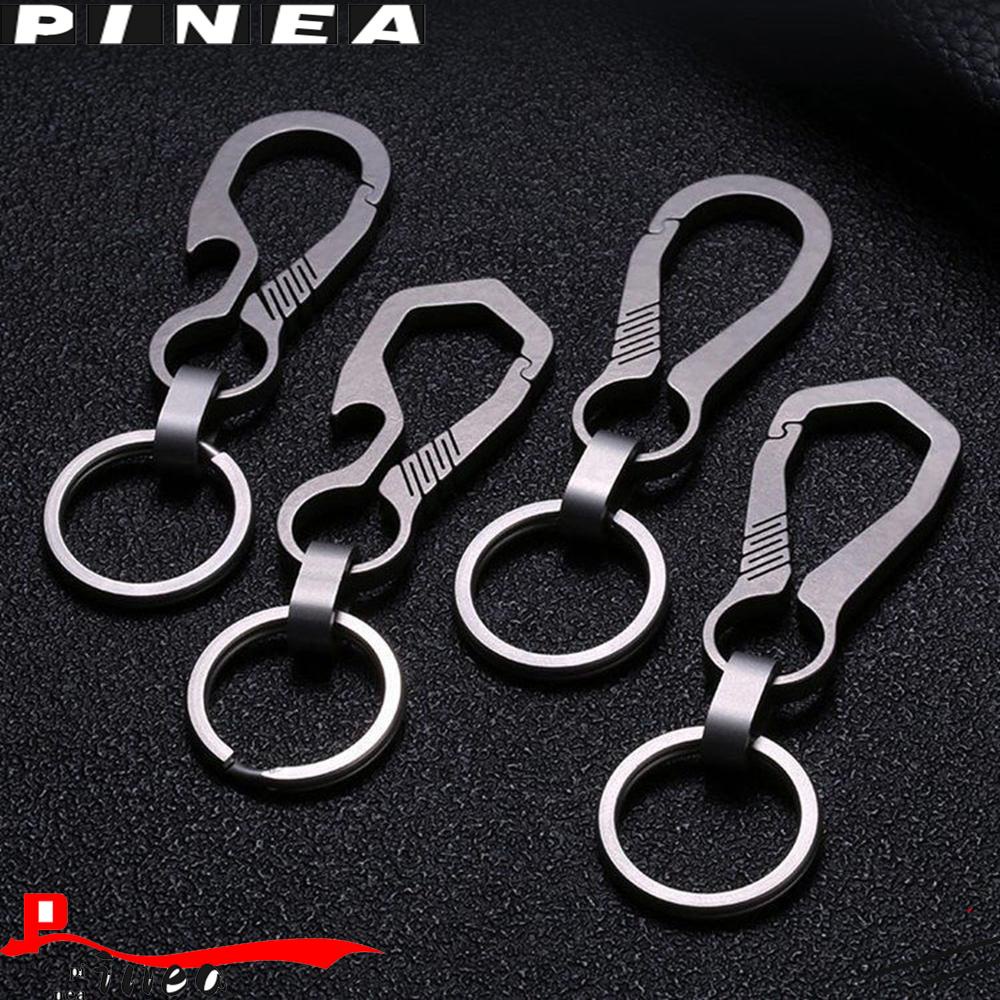 Gantungan Kunci Nanas Tulisan Mewah Ultra Ringan EDC Key Rings