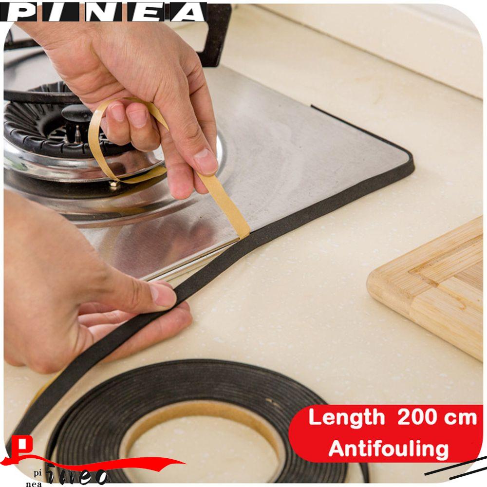 Nanas 5pcs 200cm/tiap Wastafel Sealing Tape Dapur Rumah Tahan Debu Perekat Diri