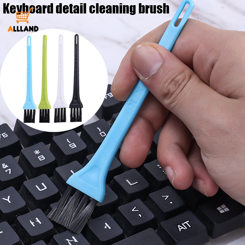 Sikat Pembersih Keyboard Plastik Mini Portable Dapat Digantung/Sikat Debu Gap Headset Handphone/Alat Bersih Peralatan Elektronik Serbaguna