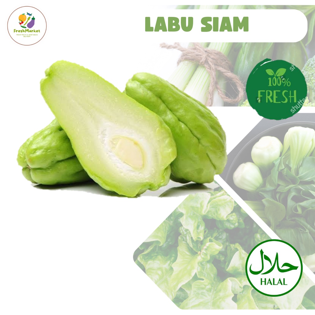 

Labu Siam Segar Sayur 1 Kg Freshmarketlampung