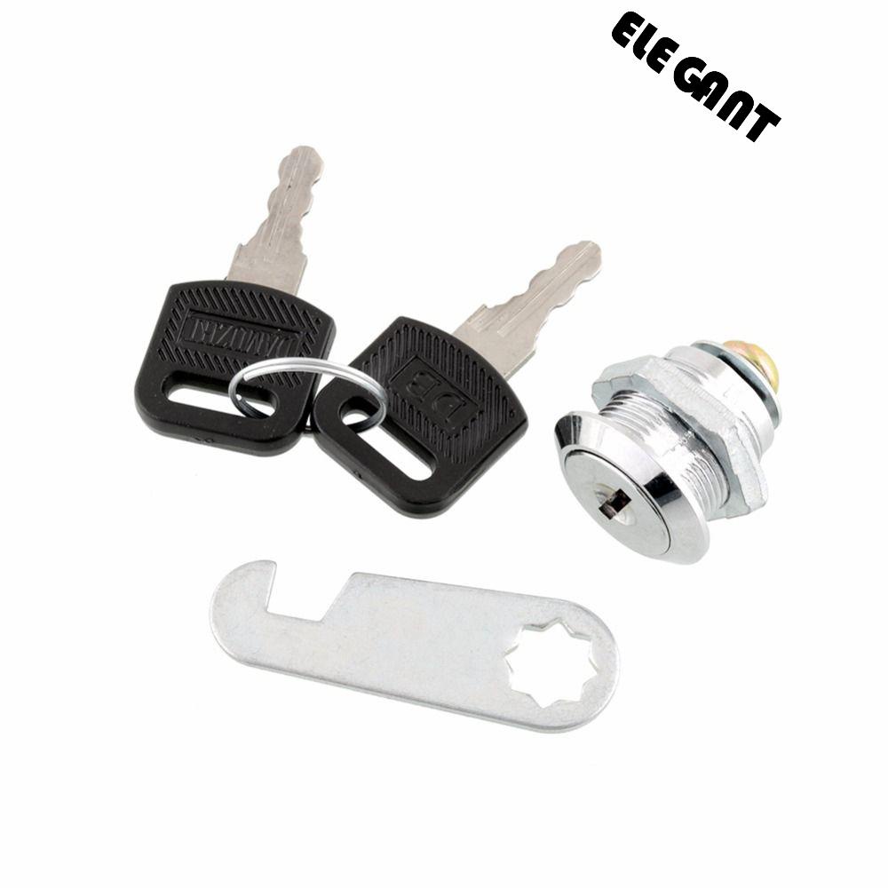 [Elegan] Cam Lock Mode Nyaman Zinc Alloy Besi Kunci Dan Kunci Kabinet Lemari Keamanan Penjualan Panas Safety Door