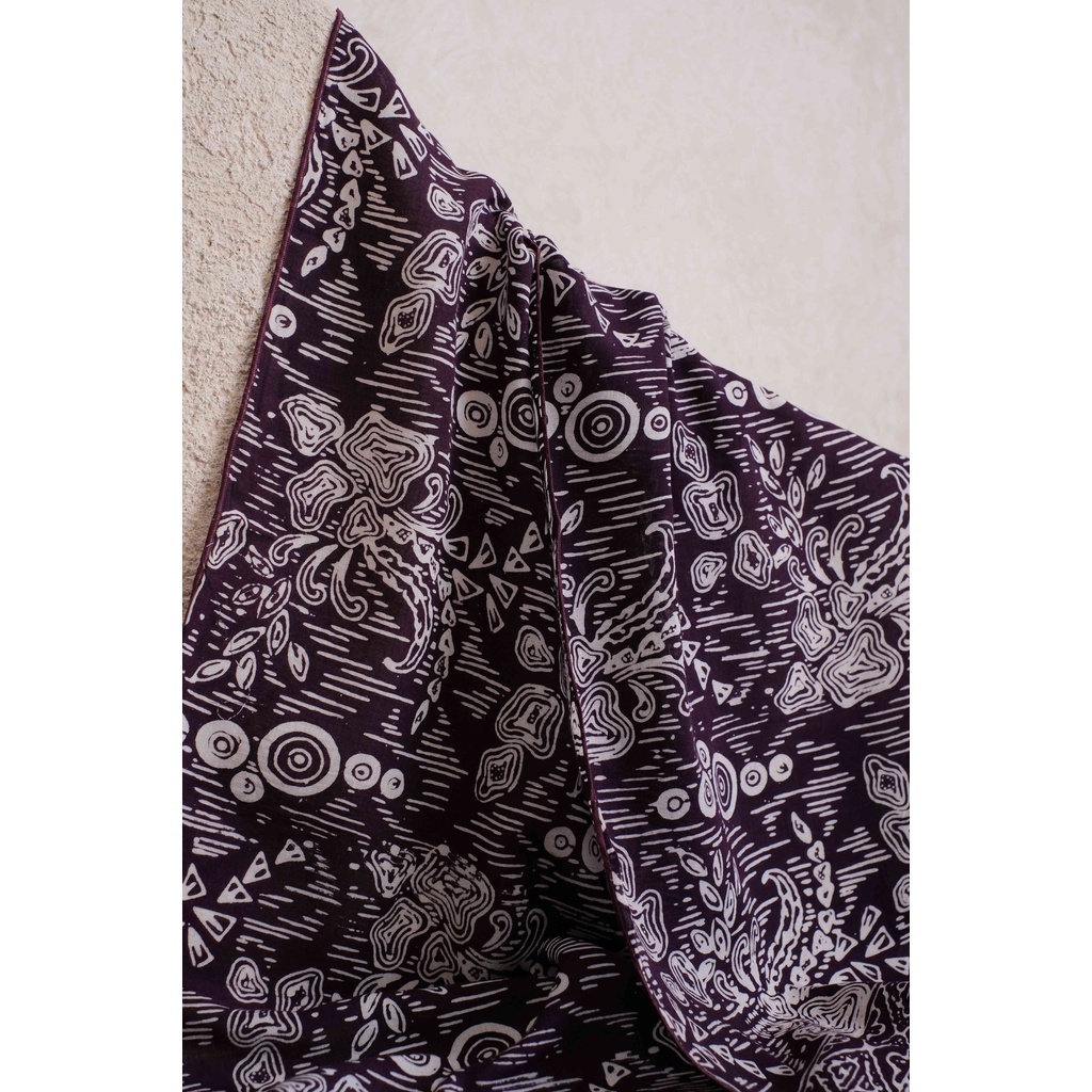 RATU - Scarf Batik U71 Purple