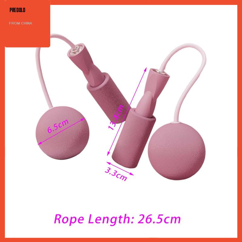 [Predolo] Tali Lompat Tanpa Kabel Gym Latihan Fitness Weighted Jump Rope Untuk Anak