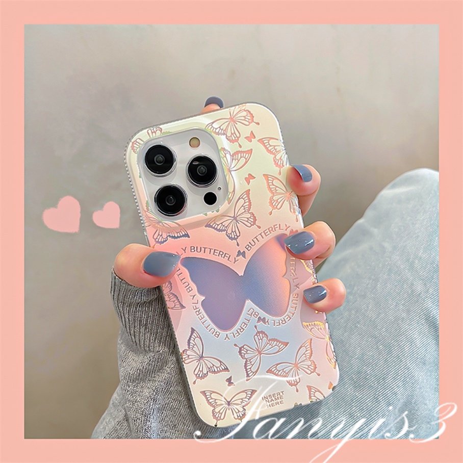 Redmi 12C 10C 10A 10 9 9A 9C 9T Note 12 11 Pro+ 11s 11 10s 10 9s 9 8 Pro Xiaomi Poco X4Pro X3 Pro X3NFC M3 M4 F3 Mi 11 Lite 10T Pro Fantasy Butterfly Phone Case TPU Sarung Soft Cover