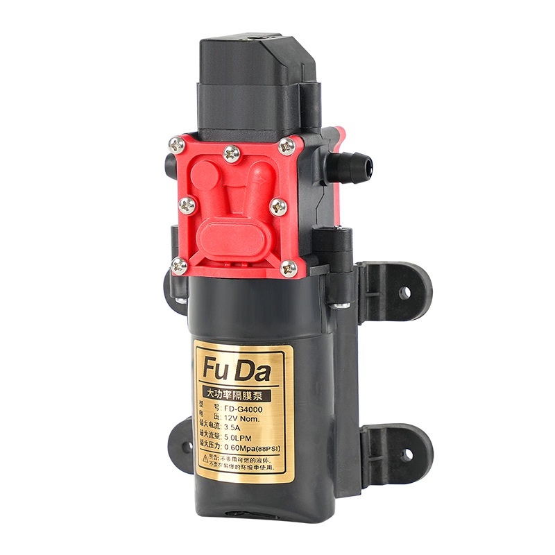 Paket Mesin 160psi 10A Otomatis Water Pump DC Dinamo Tekanan Tinggi Air Diafragma Elektrik