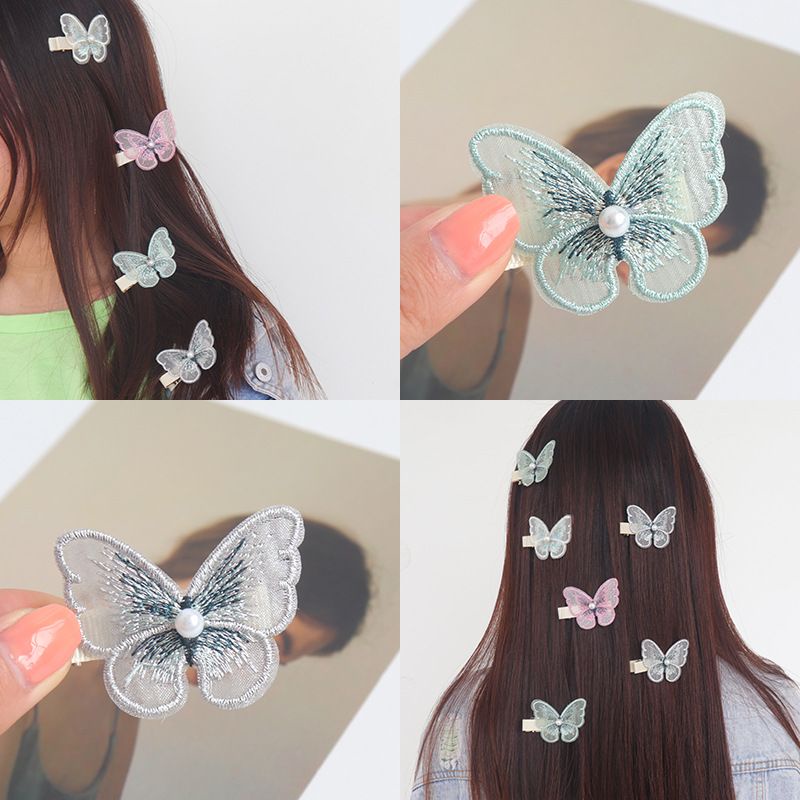 PGC (isi 10pcs ) Jepitan ButterFly Wanita Hiasan KupuKupu Aksesoris Jepit Rambut Fashion Korea / Jepit Pony Butterfly