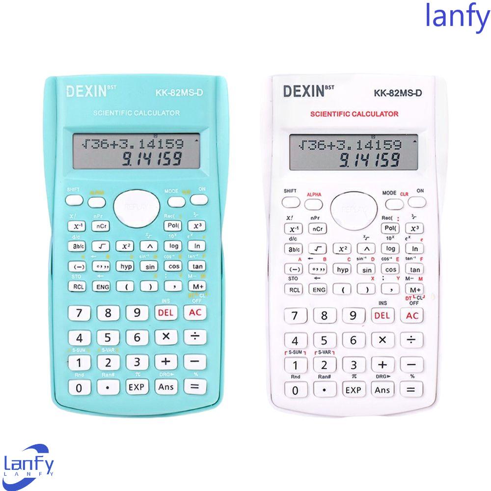 Lanfy Engineering Scientific Calculator Fashion Multifungsi 240fungsi Kalkulator Pribadi Belajar Accessoires Function Calculator