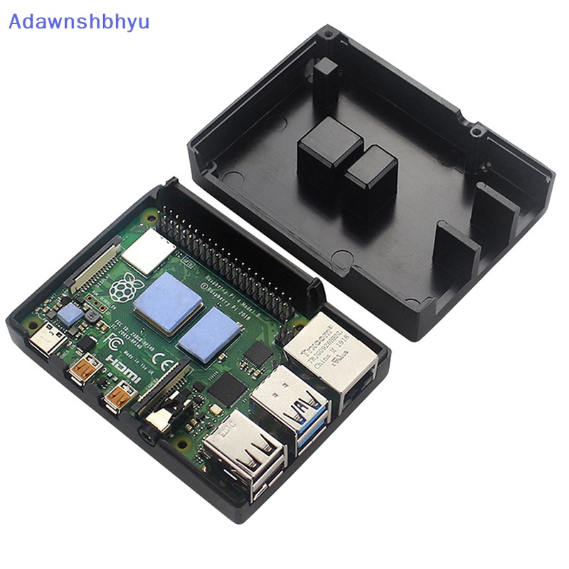 Adhyu Untuk GeeekPi Raspberry Pi 4klip Casing Aluminium Dengan Heatsink Kipas Untuk Pi 4B ID