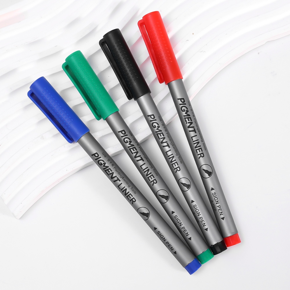 [Harga Grosir] 0.5mm Hitam/Merah/Biru Halus Cepat Kering Pen Netral Suara-Aktifkan/Art Special Sign Pen/Pena Gel Kapasitas Besar/Perangkat Sekolah Kantor Periksa Siswa