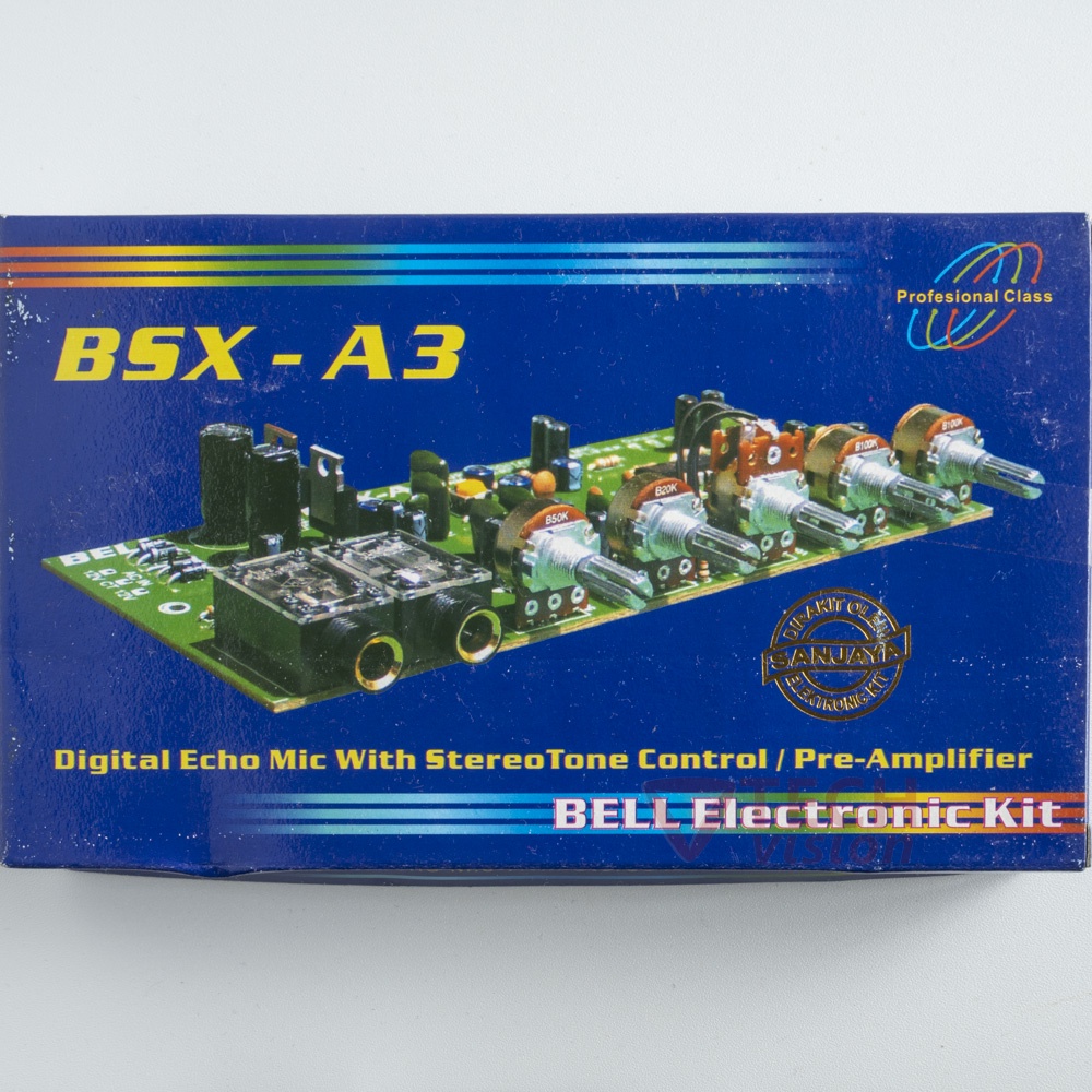 Kit Digital Echo Tone Control BSX-A3 Sanjaya BGR