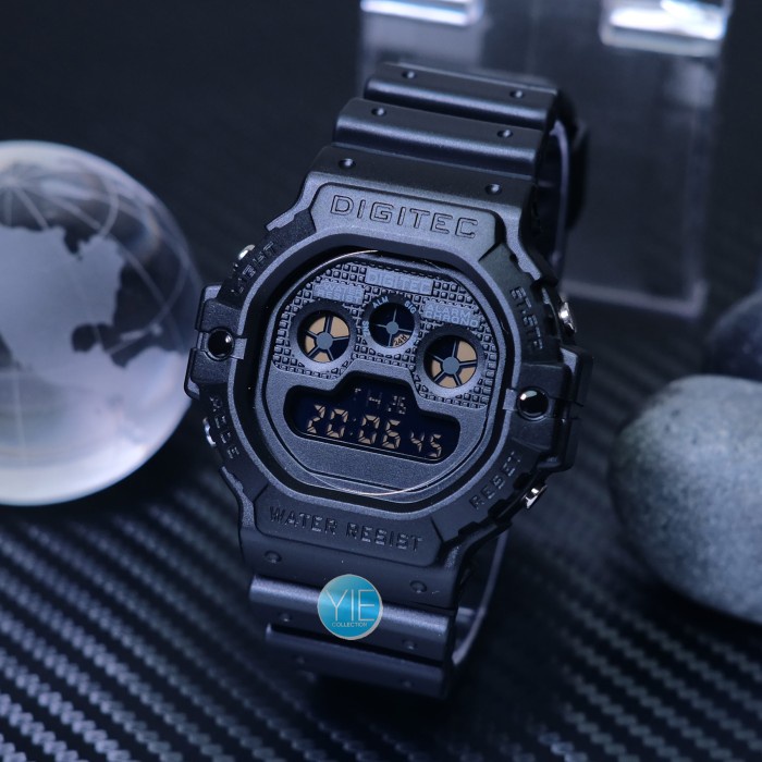 Jam Tangan Digital Pria Digitec Sport Army 5090 Original Anti Air FH