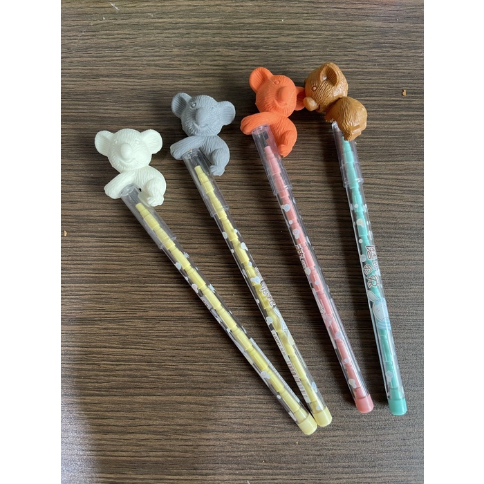 

pensil susun kepala koala warna satuan -ZiLOngSell