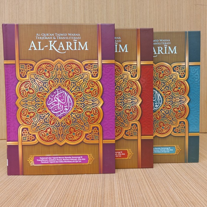 ⭐PROMO BUKU (COD)⭐ Alquran AlKarim Ukuran A5, Alquran Al-Karim Terjemah Latin