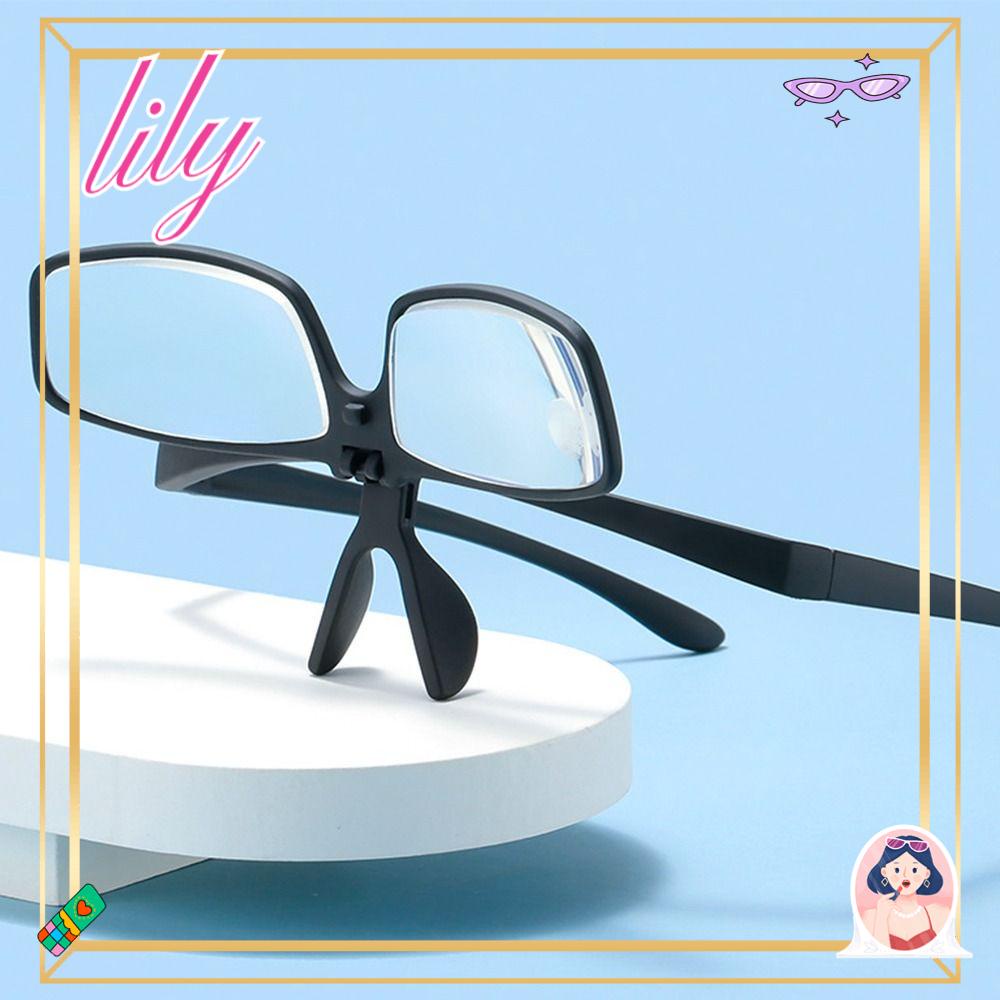 Lily Kacamata Baca Nyaman Portabel Elegan Pelindung Mata Frame Ultra Ringan