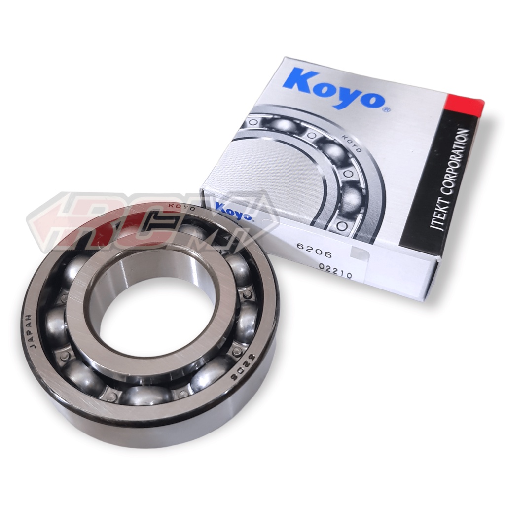 BEARING LAHER LAKER BANTALAN 6206 ORI ORIGINAL KOYO ASLI