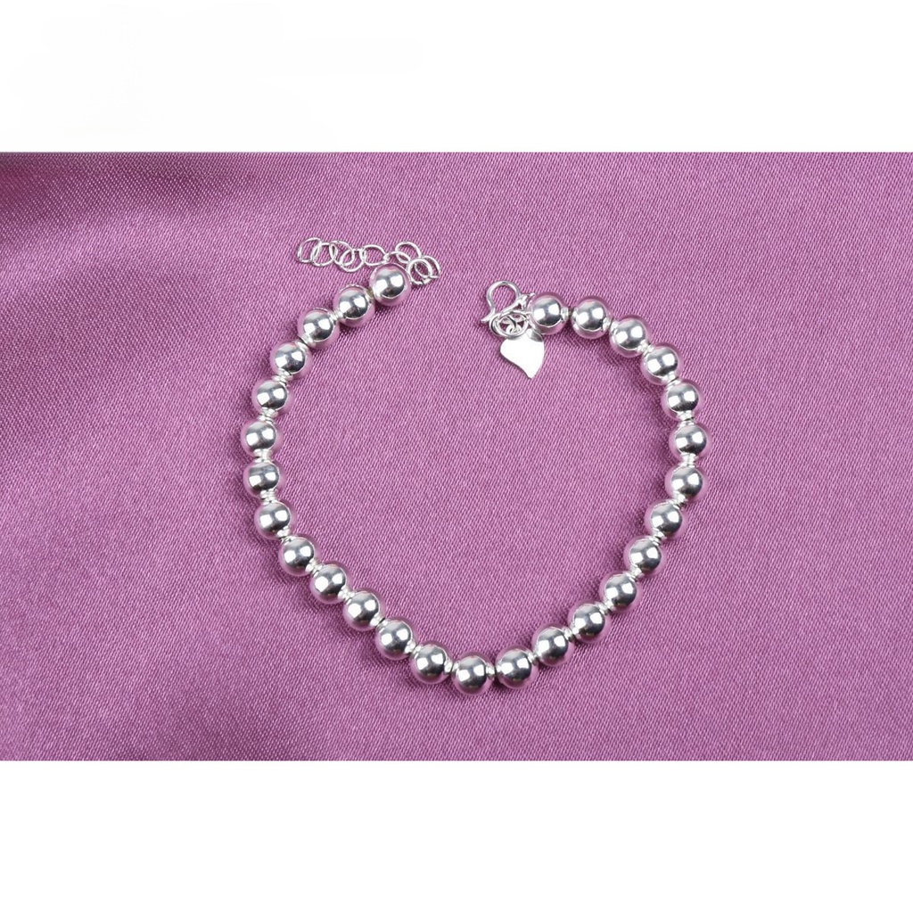 Aksesoris Perhiasan Fashion Goldkingdom Ready Stock Gelang Manik Bulat Full face