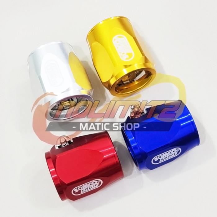 Klem Kleman Selang Radiator Samco NMAX Aerox 155 XMAX PCX ADV Vario - Biru