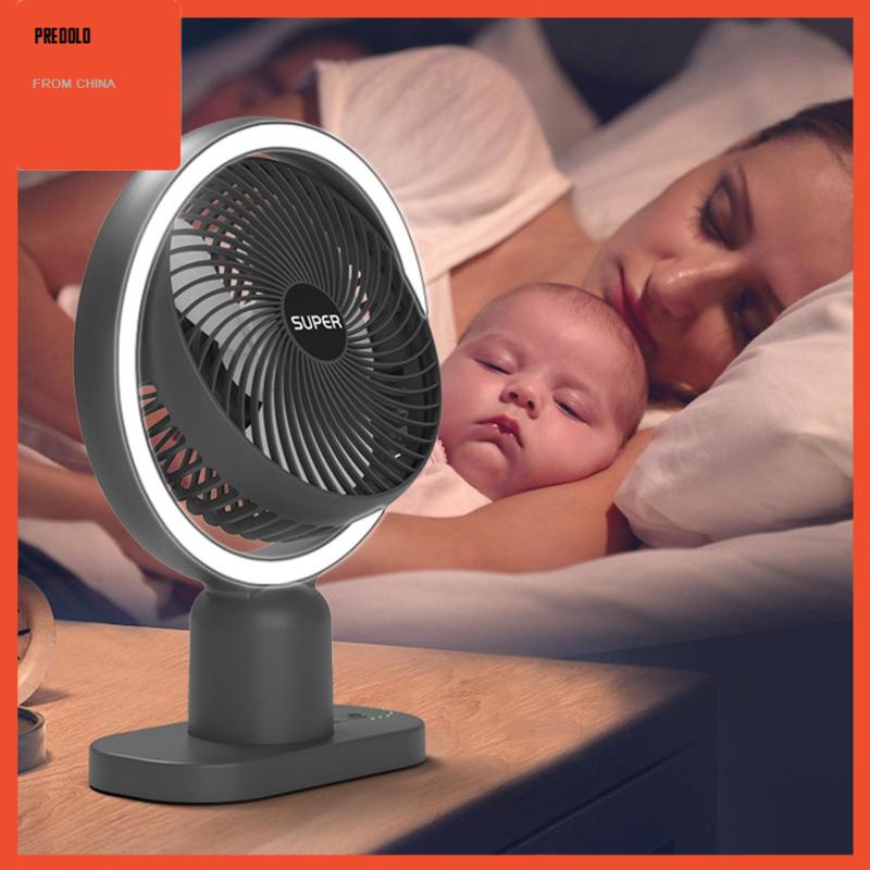 [Predolo] Kipas Angin Meja Kecil Penyesuaian 120 Kipas Angin Silent mini Fan Untuk Rumah Indoor