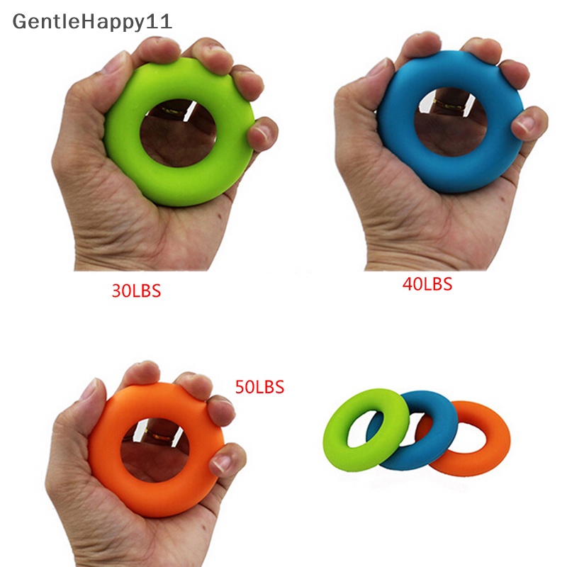 Gentlehappy Cincin Karet Pegangan Tangan Latihan Fisik Kekuatan Untuk Gym Muscle Power Training id