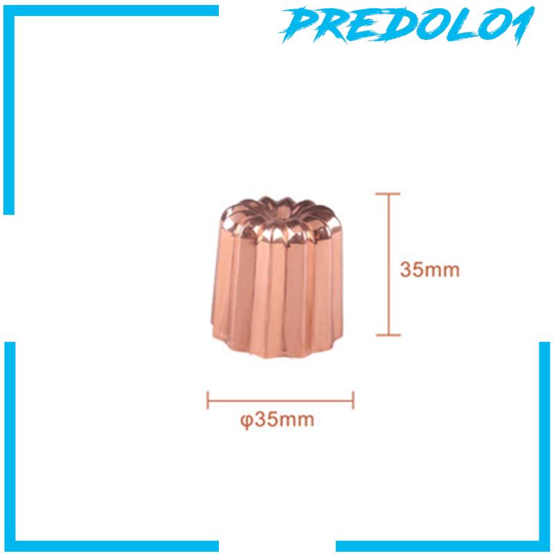 [Predolo1] Canele Mould DIY Handmade Cetakan Kue Anti Lengket Untuk Pesta Dapur Piknik