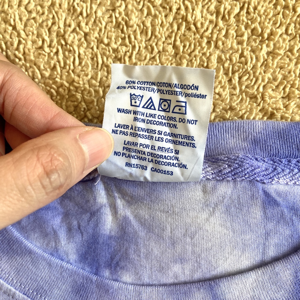 Champion Kaos Crop Top Tiedye Wanita Katun ORIGINAL