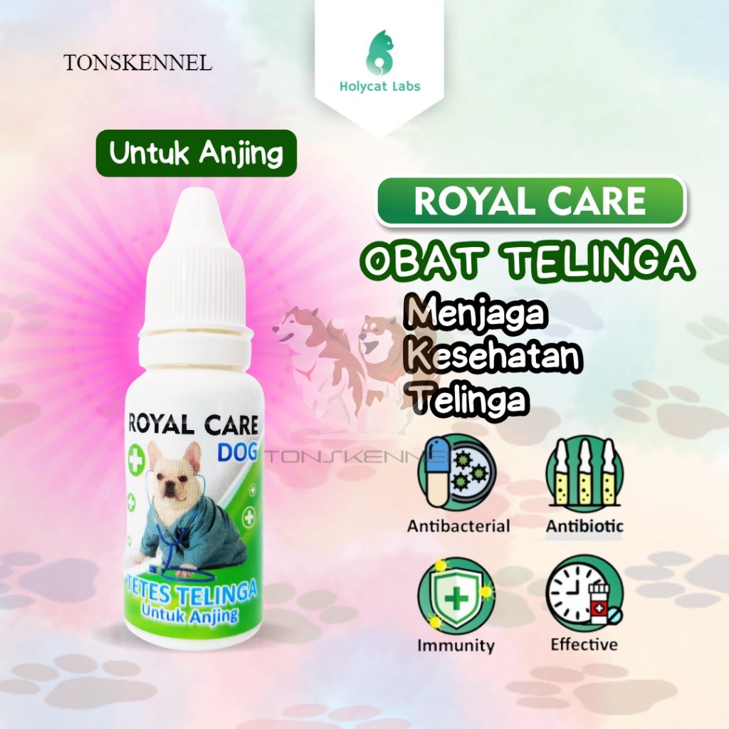 Obat Tetes Telinga untuk Kucing Royal Care Telinga Cat 10 ML