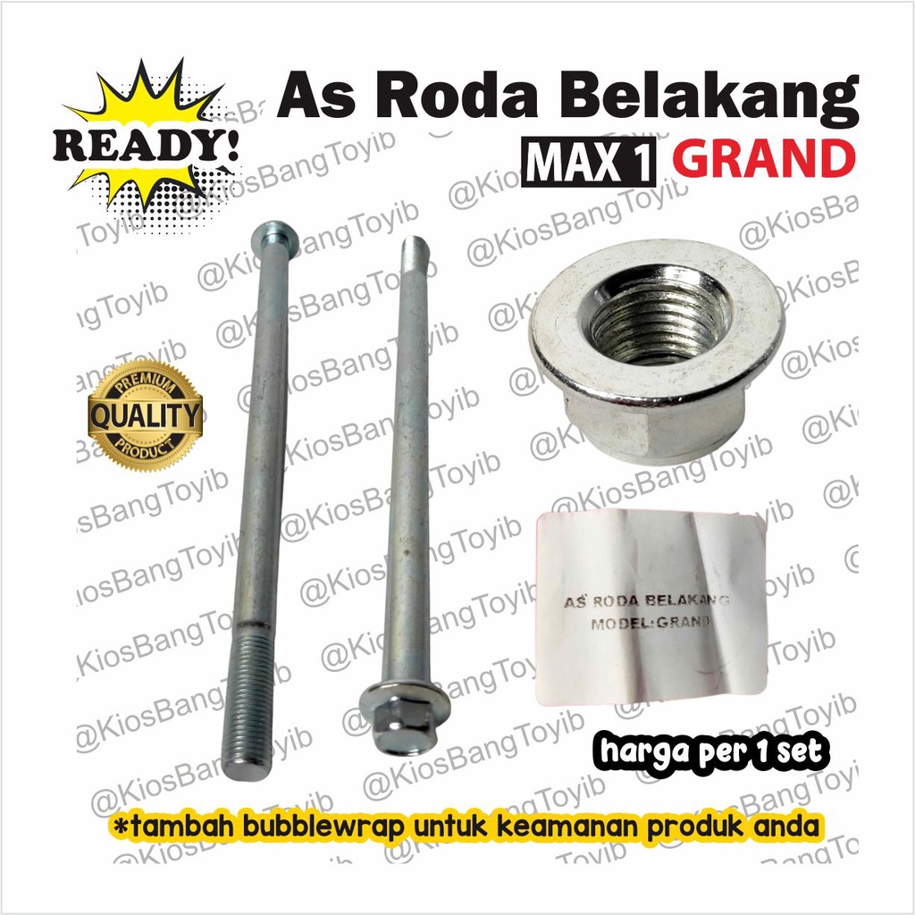 As Roda Belakang Honda GRAND LEGENDA PRIMA (MAX1)