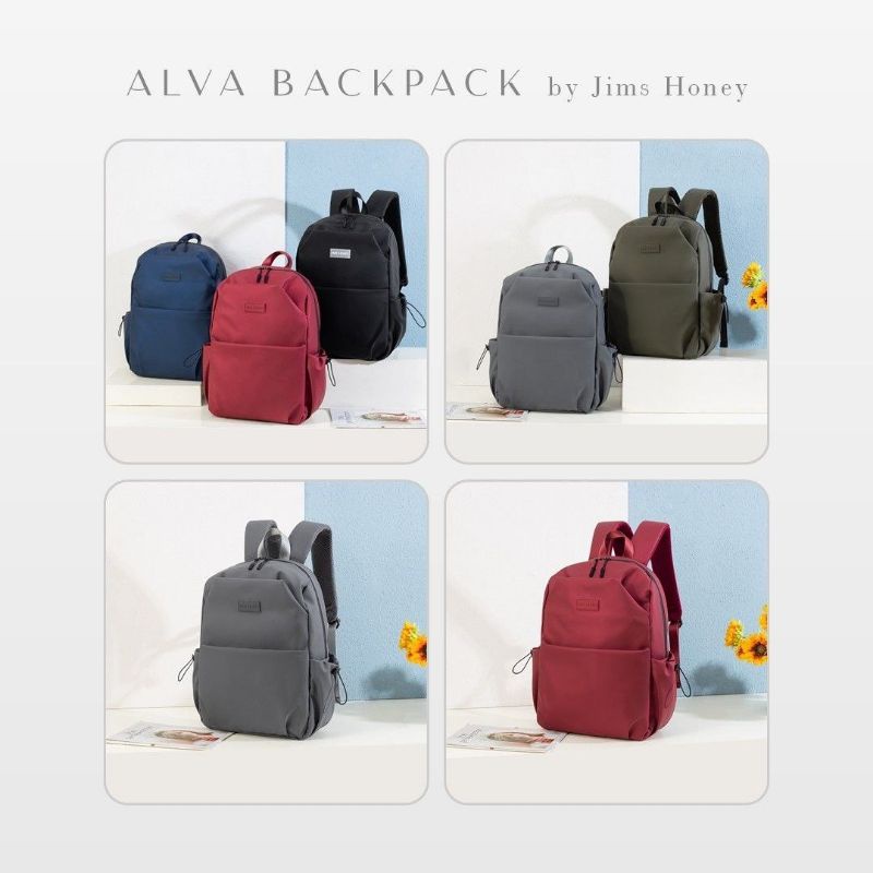 RANSEL ALVA BACKPACK ORI JIMSHONEY PURWOREJO UNISEX