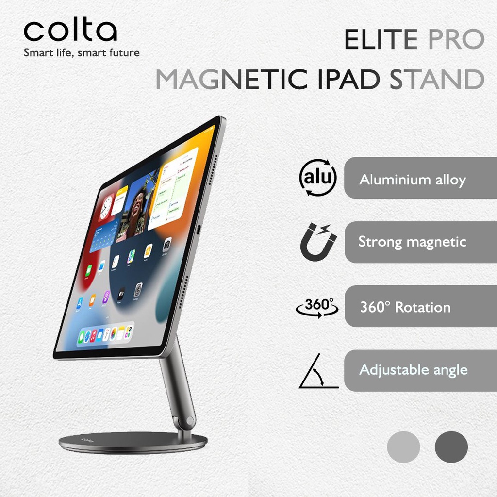 Colta Elite Pro Magnetic iPad Air/Pro Stand Holder Aluminium Alloy