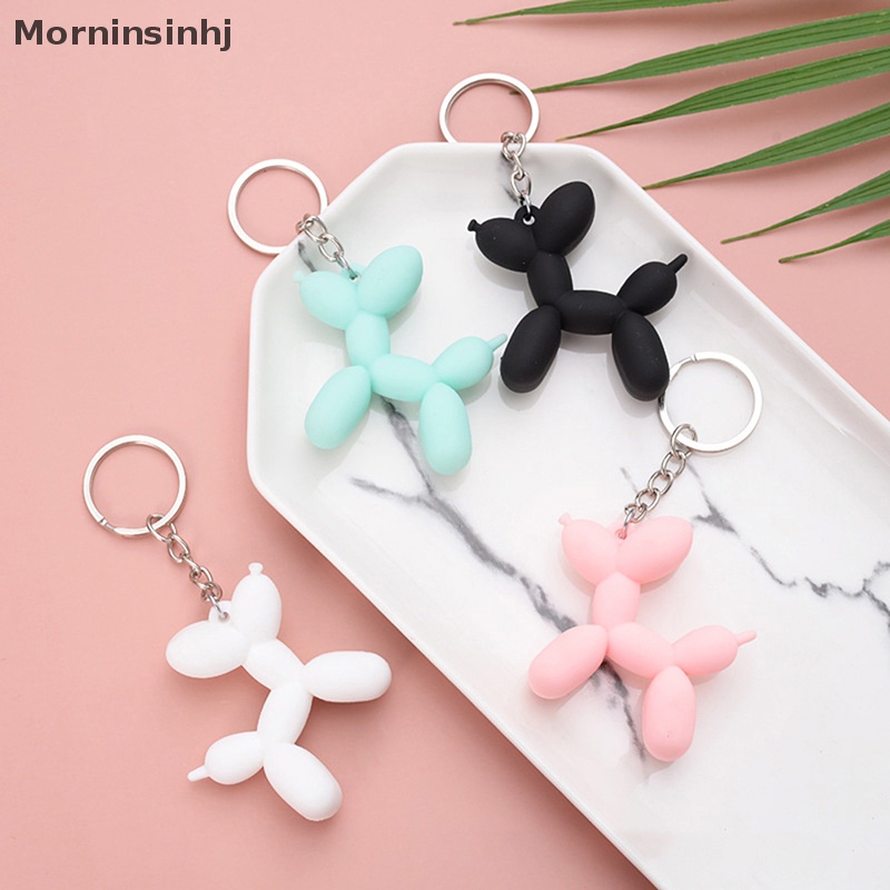 Mornin Balon Anjing Keyring Mobil Siswa Tas Sekolah Kreatif Gantungan Kunci Kartun Ponsel Liontin Keychain id