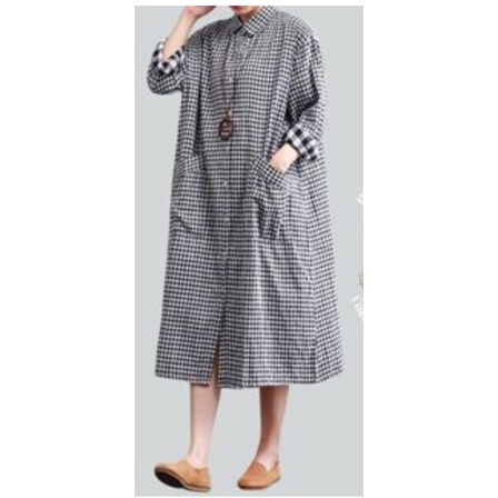 atasan wanita/FASHION WANITA / TUNIK NAENA / TUNIK SELUTUT / TUNIK CASUAL / TUNIK MOTIF KOTAK