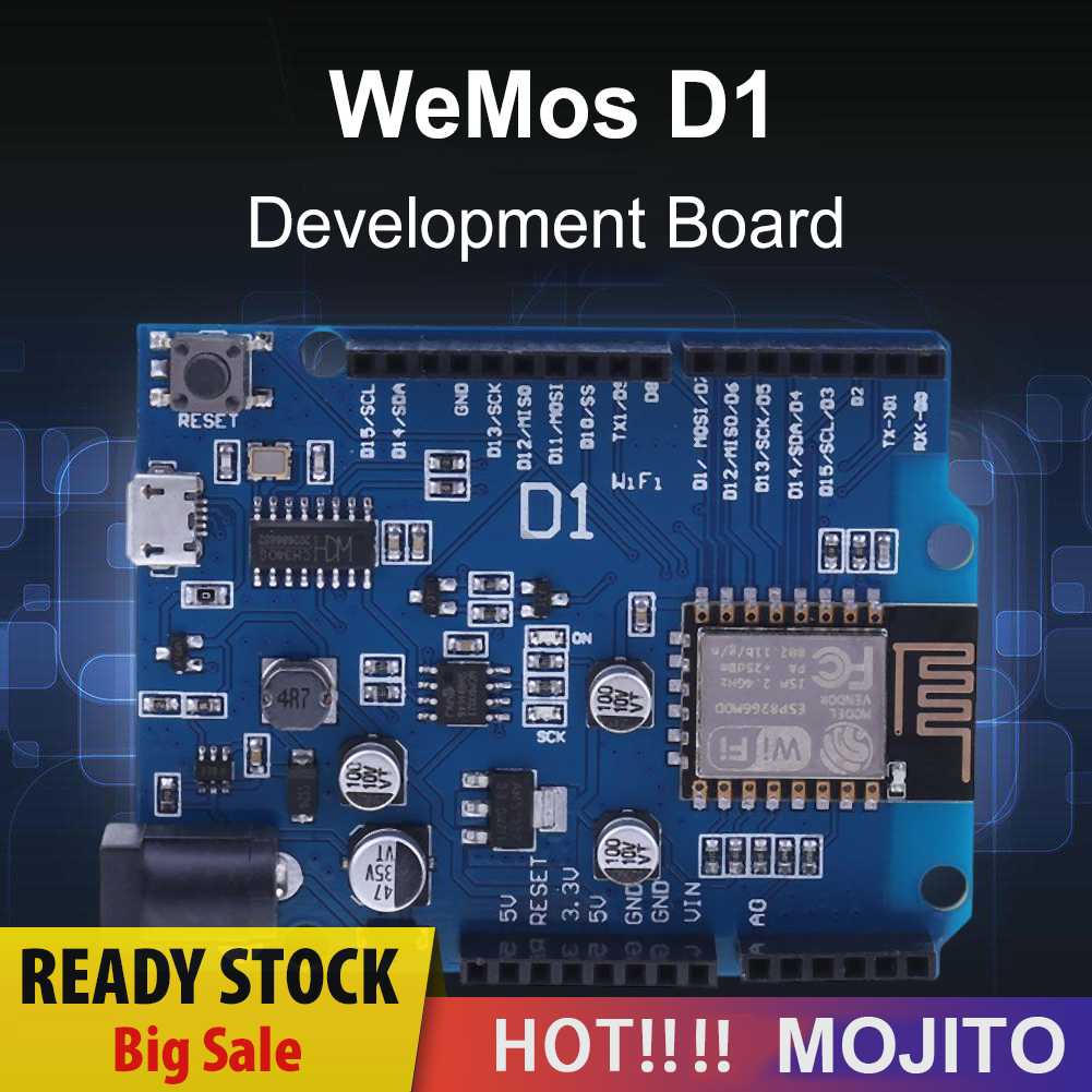 Wemos D1 WiFi Module Based ESP-8266EX Papan Pengembangan Untuk Arduino Compatible