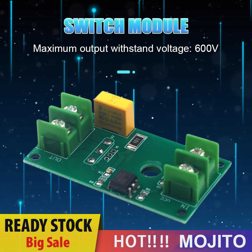 Modul SCR SSR 1channel 40A Thyristor Relay Switch Module MOS Transistor Output