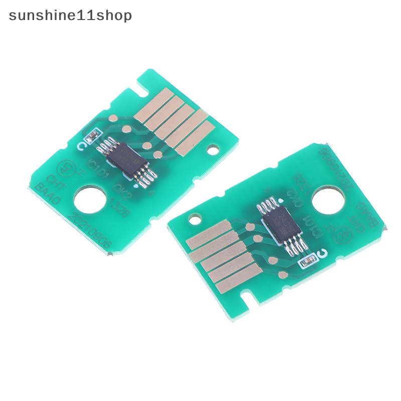 Sho 2Pcs Chip Kotak Pemeliharaan MC-G02 Kompatibel Dengan G1820 G2820 G2860 G3860 Chip Tinta Limbah N