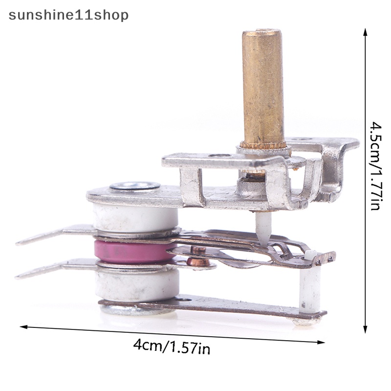 Sho 250V 16A Adjustable Temperature Switch Bimetal Heag Thermostat KST201-2A N