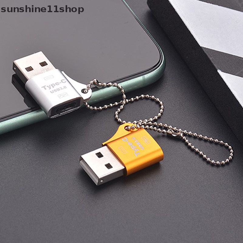 Sho 1pc OTG Tipe C To Micro USB Cable Converter Tipe C To USB 3.0 Adaptor OTG N