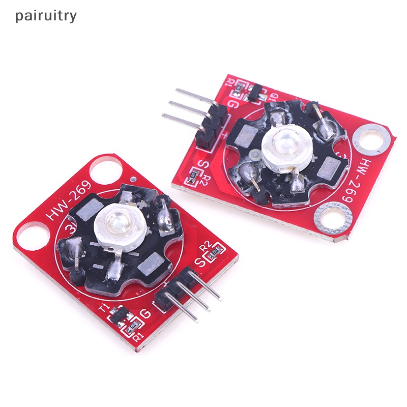 Modul LED High Power PRT 3W Dengan Sasis PCB Kompatibel Dengan Arduino STM32 AVR PRT