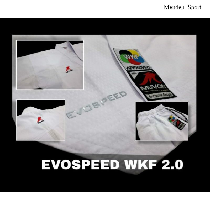 (MVN) ORIGINAL // Evospeed Muvon // Baju Kumite
