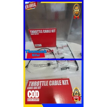 KABEL GAS SET KABEL POMPA OLI RX KING  ORI ORIGINAL YAMAHA