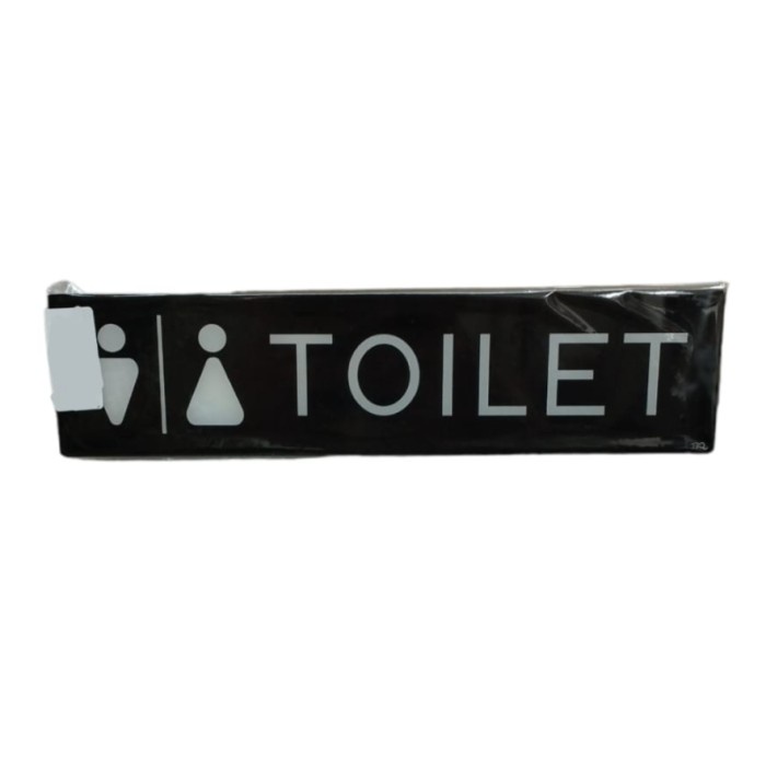 

Acrylic Boyko Tulisan Toilet Wanita Dan Pria Hitam Putih