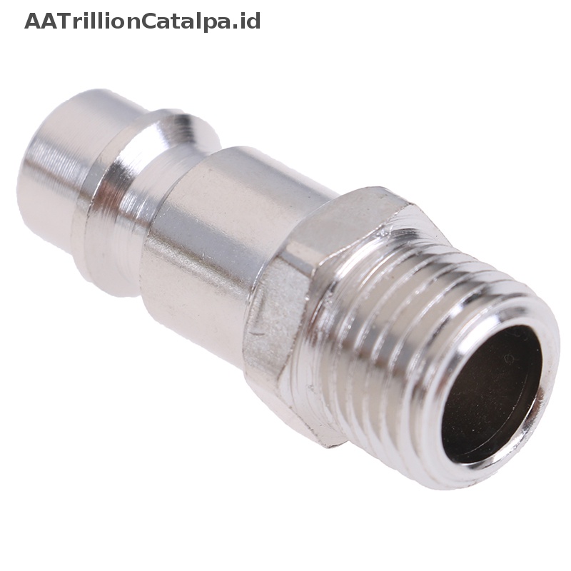 Aatrililioncatalpa 5pcs Selang Saluran Udara euro Fitg1/4&quot; quick release air or connector ID