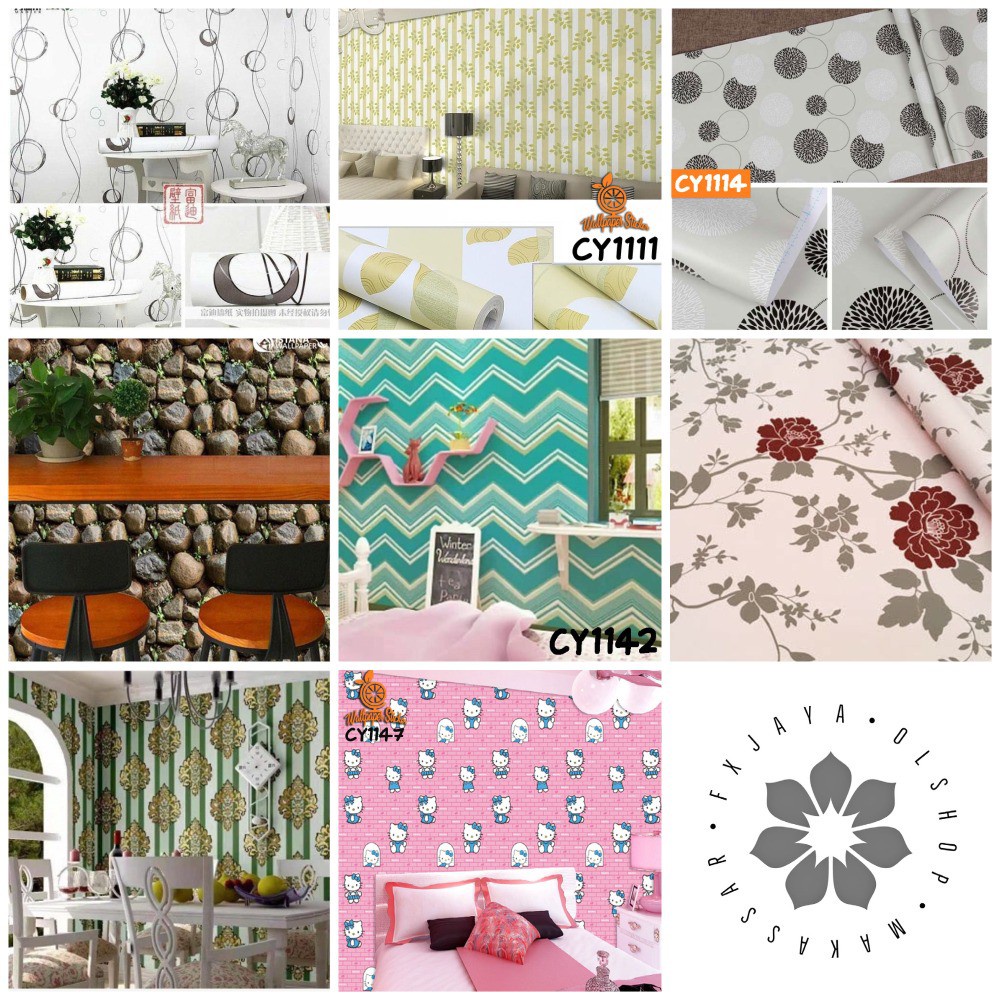 Wallpaper Sticker ORANGE CY 1110-1149