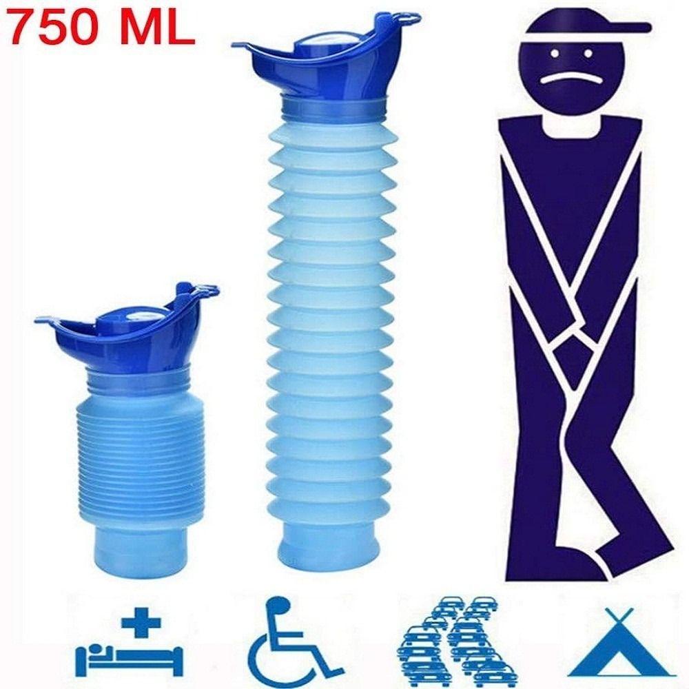 [Elegan] Mobil Urinal Portable 1set Outdoor Tools Toilet Darurat Wanita Telescopic Urina Ember Lipat Alas Urinoir