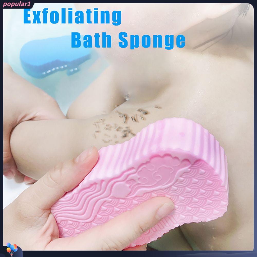 Populer Exfoliating Spons Mandi Exfoliator Perlengkapan Kamar Mandi Perawatan Kulit Shower Brushes