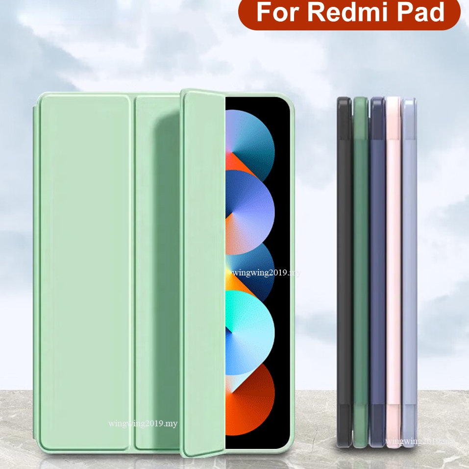 Case Untuk Xiaomi Redmi Pad 10.61 Inci 2022 Flip Stand PU Cover Pelindung Untuk Redmi Pad 10.61in Leather Shell Tablet Pelindung Case